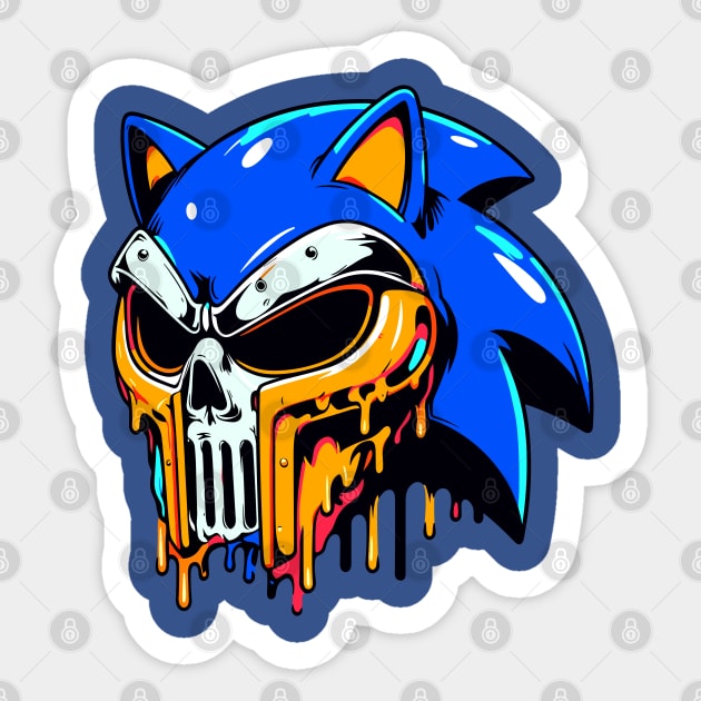 Sonic X Doom 02 Sticker by jeremykoplak